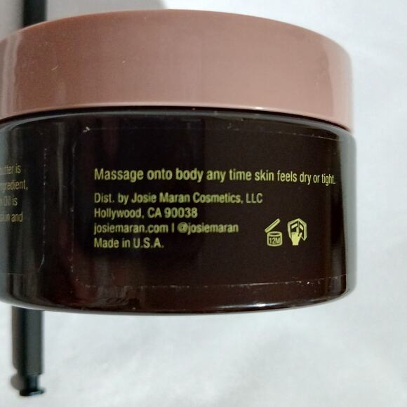 Josie Maran Whipped Argan Oil PARADISE PEAR 4 oz NEW/SEALED - Picture 3 of 6